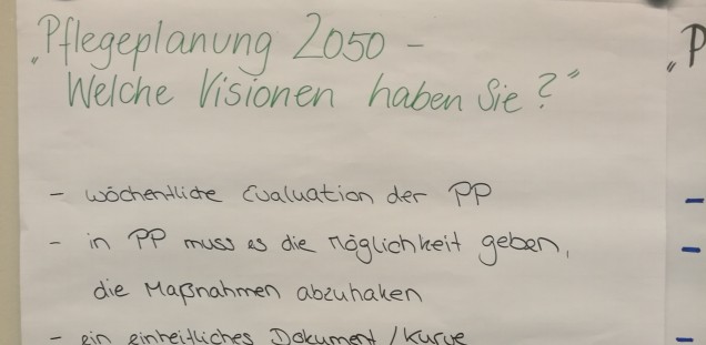 Pflegeplanung 2050 - Visionen